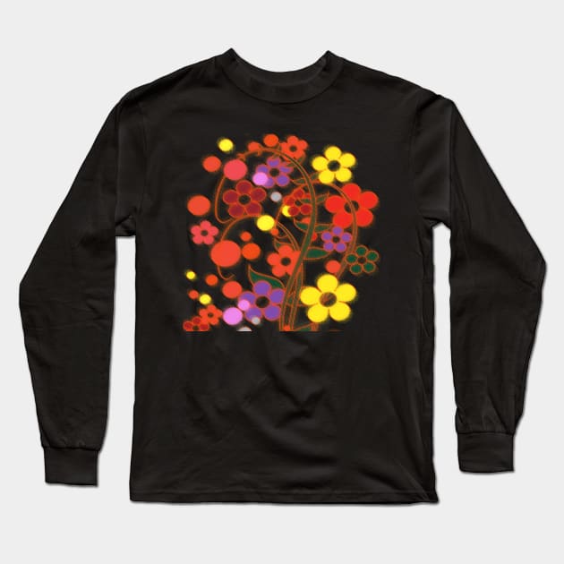 Summer flowers Long Sleeve T-Shirt by robelf